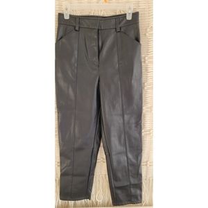 H&M faux leather pants